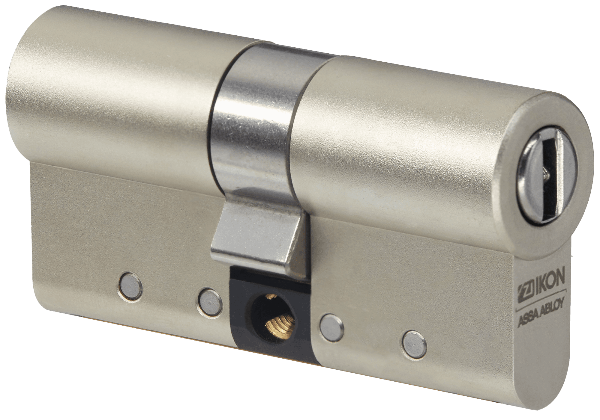 IKON CLIQ® Go Profil-Doppelzylinder in Nickel-Optik – IKON / ASSA ABLOY